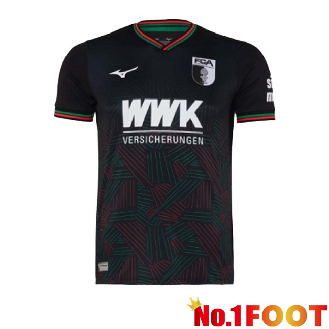 FC Augsburg Football Jersey Third Black 2023/2024