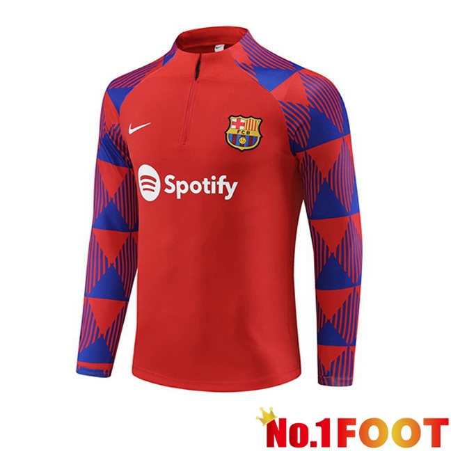 FC Barcelona Training Sweatshirt Red 2023/2024