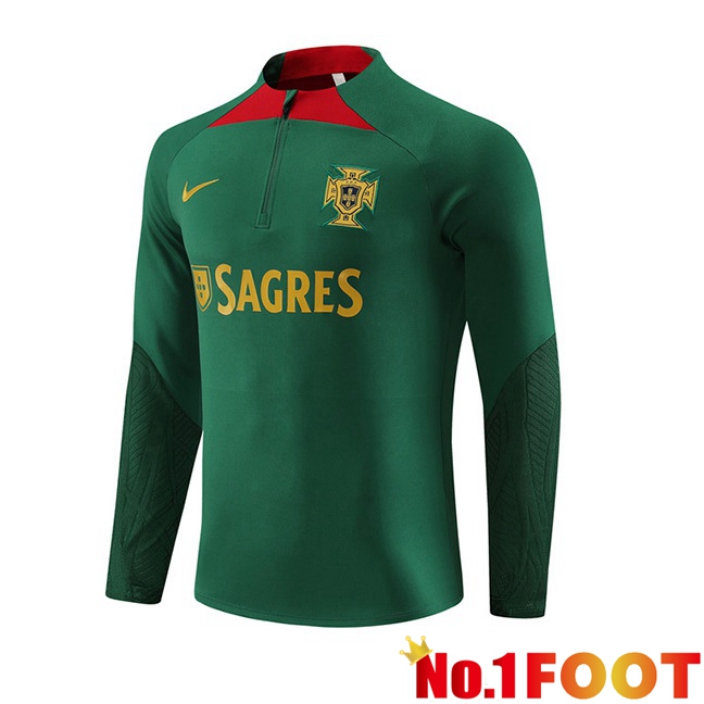 Portugal Training Sweatshirt Green 2023/2024