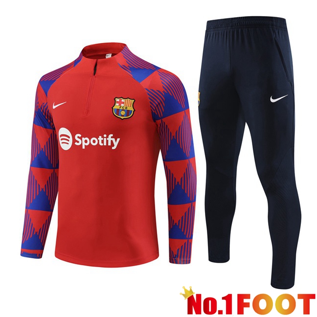 FC Barcelona Training Tracksuit Suit Red 2023/2024