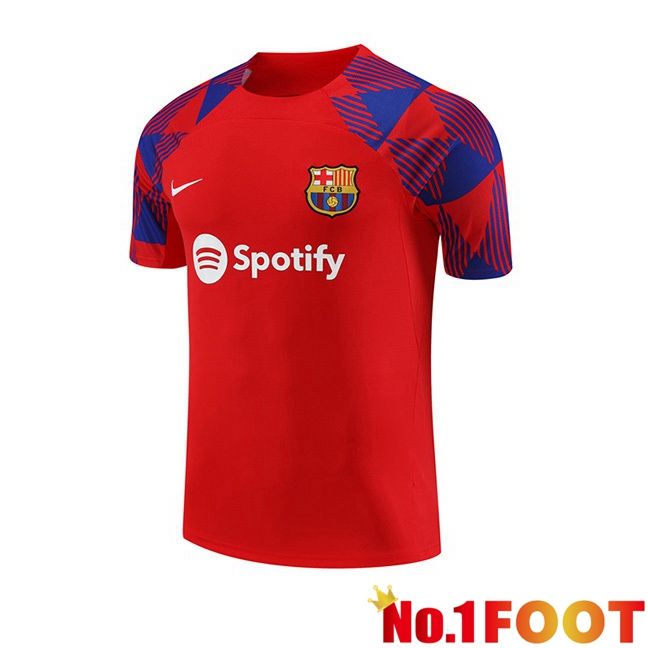 FC Barcelona Training T Shirt Red 2023/2024