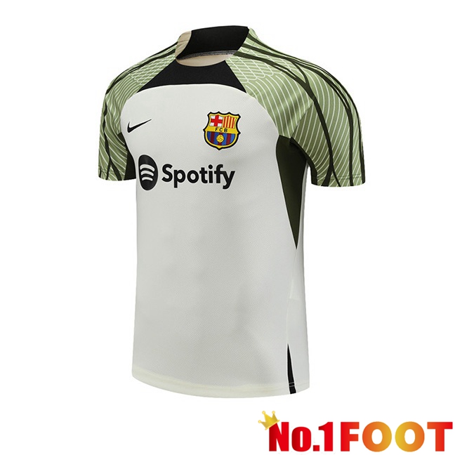 FC Barcelona Training T Shirt White 2023/2024