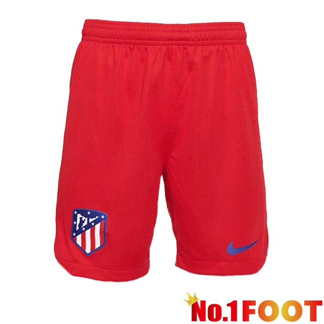 Atletico Madrid Football Shorts Home Red 2023/2024