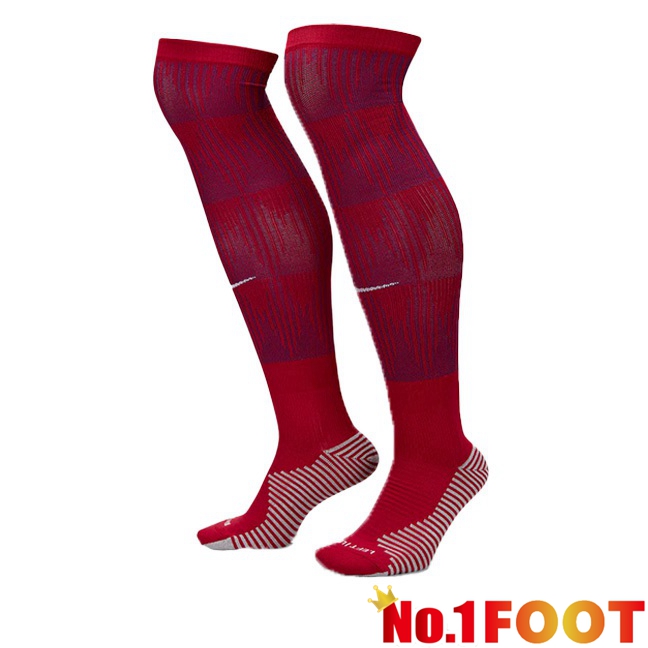 FC Barcelona Football Socks Home Red 2023/2024