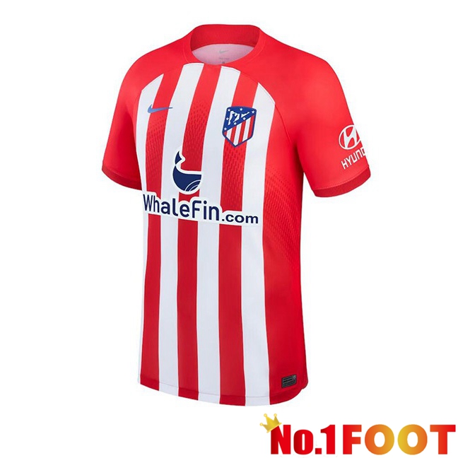 Atletico Madrid Football Jersey Home Red 2023/2024