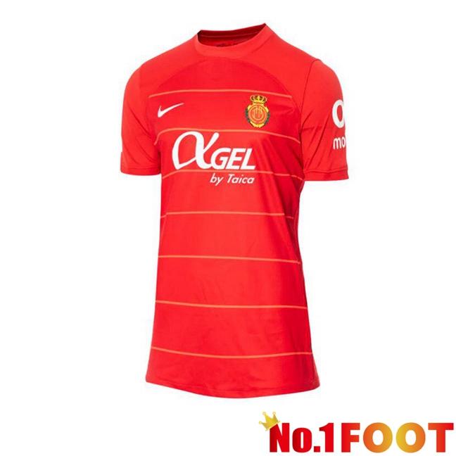 RCD Mallorca Football Jersey Home Red 2023/2024