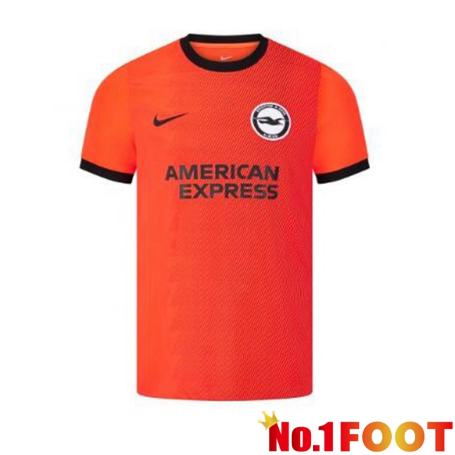 FC Brighton Football Jersey Third Orange 2023/2024