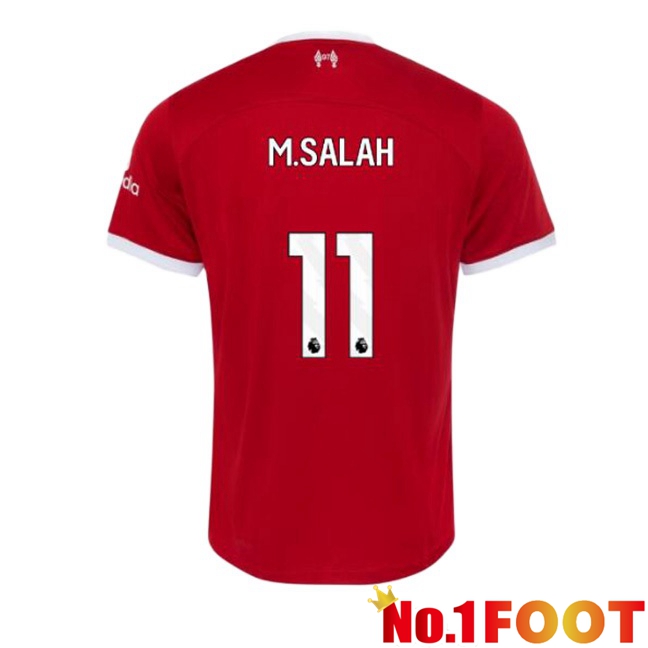 FC Liverpool (M.SALAH 11) Football Jersey Home Red 2023/2024