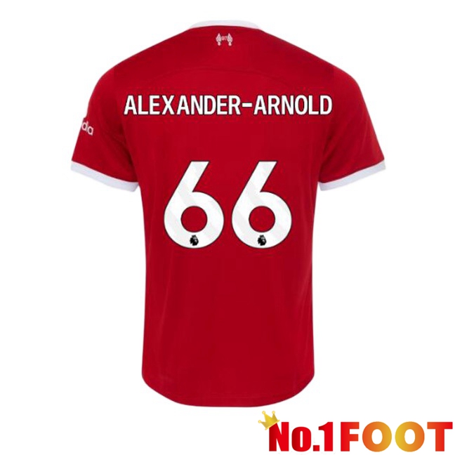 FC Liverpool (ALEXANDER-ARNOLD 66) Football Jersey Home Red 2023/2024