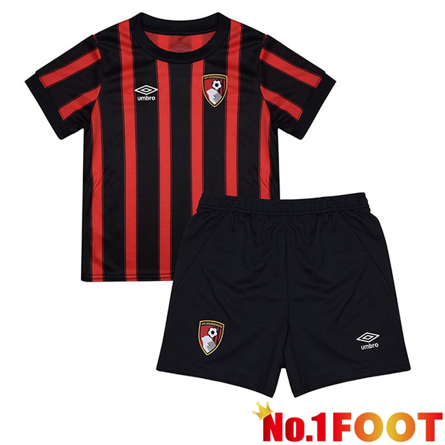 AFC Bournemouth Kids Football Jersey Home 2023/2024