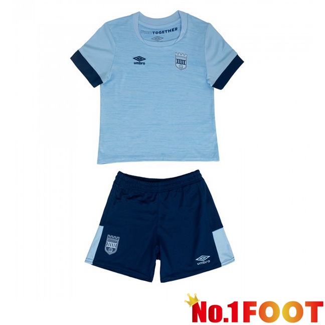 Brentford FC Kids Football Jersey Away Blue 2023/2024