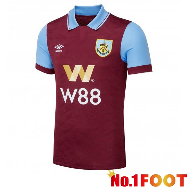 Burnley Football Jersey Home Red 2023/2024