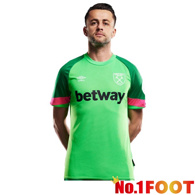 West Ham Football Jersey Goalkeeper Green 2023/2024