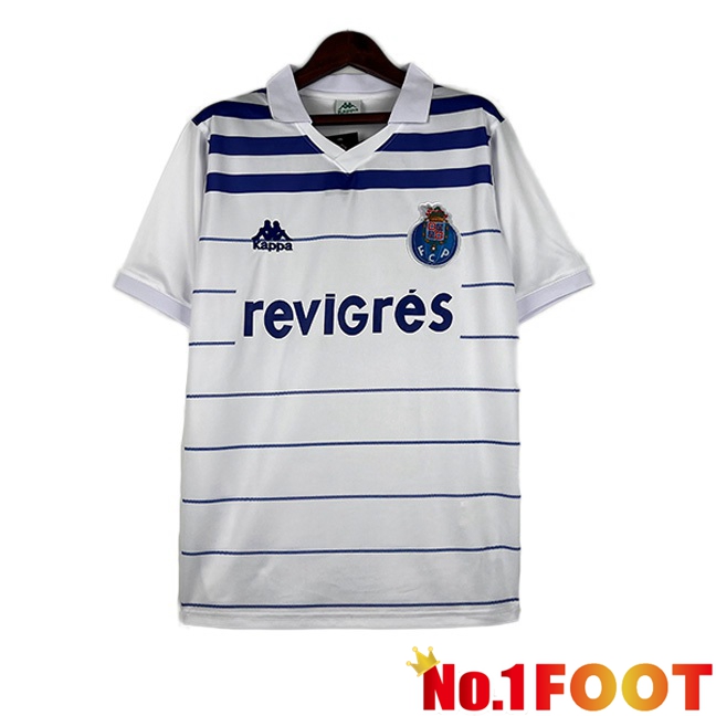 FC Porto Retro Football Jersey Home Blue White 1995-1996