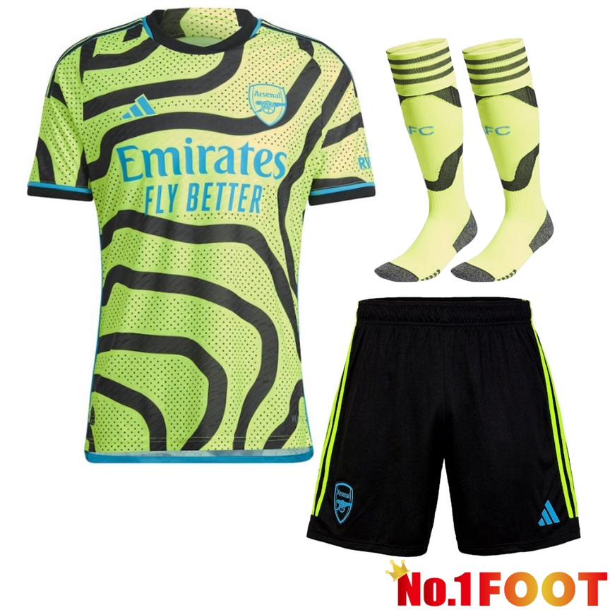 FC Arsenal Soccer Jersey Away (Shorts + Sock) 2023/2024