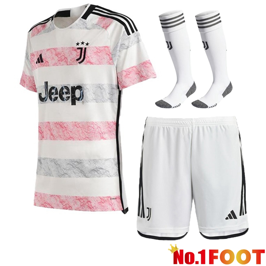 Juventus Soccer Jersey Away (Shorts + Sock) 2023/2024