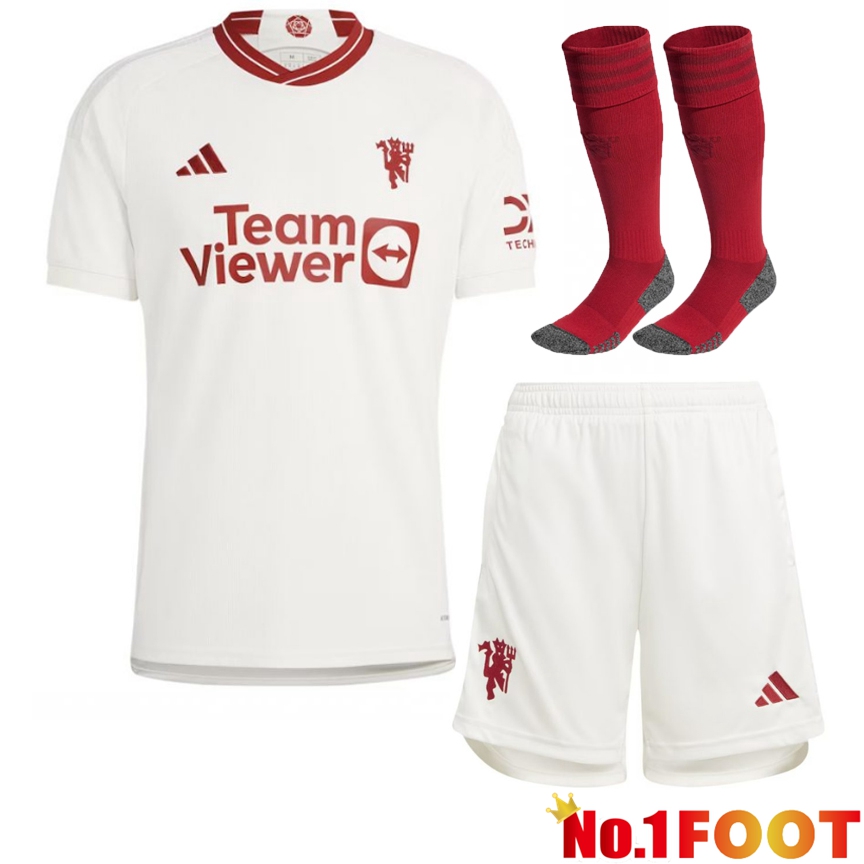 Manchester United Soccer Jersey Third (Shorts + Sock) 2023/2024