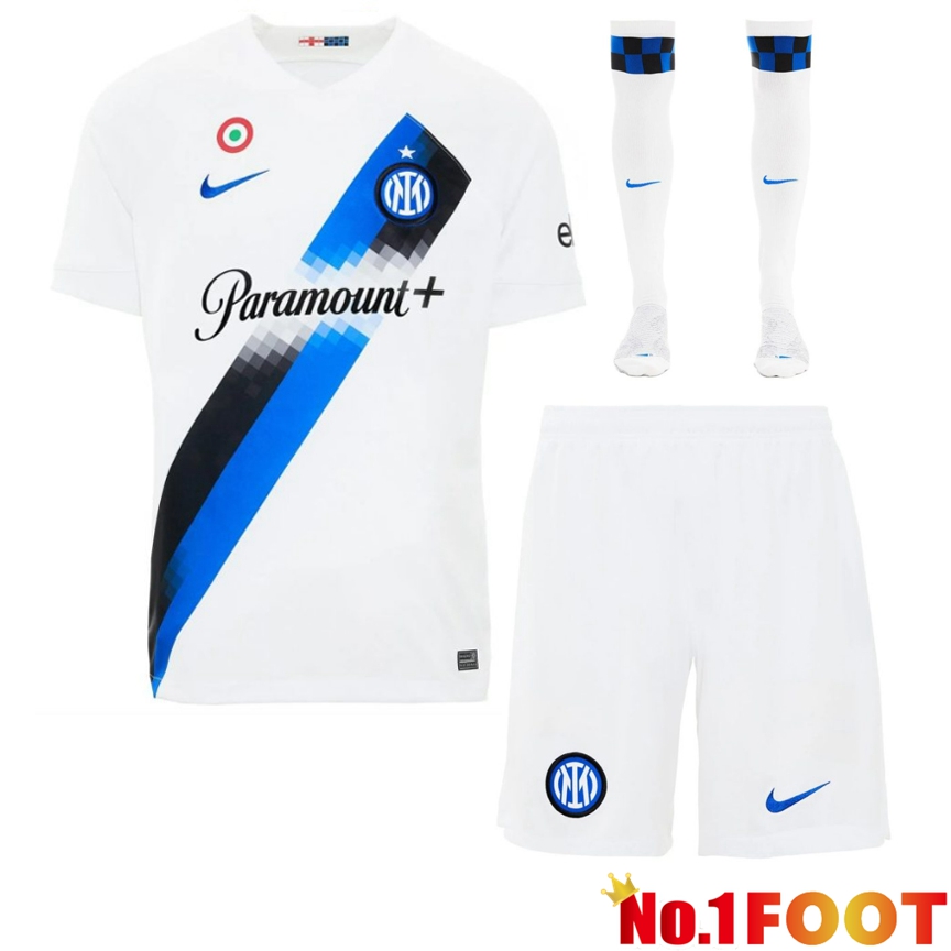 Inter Milan Soccer Jersey Away (Shorts + Sock) 2023/2024