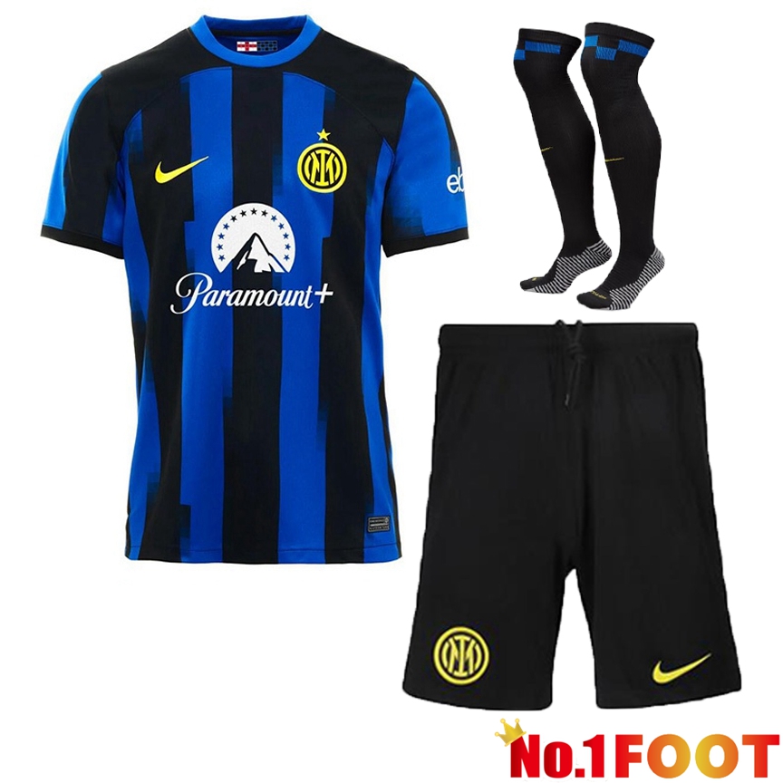 Inter Milan Soccer Jersey Home (Shorts + Sock) 2023/2024