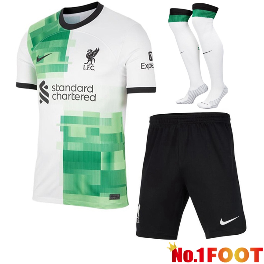 FC Liverpool Soccer Jersey Away (Shorts + Sock) 2023/2024