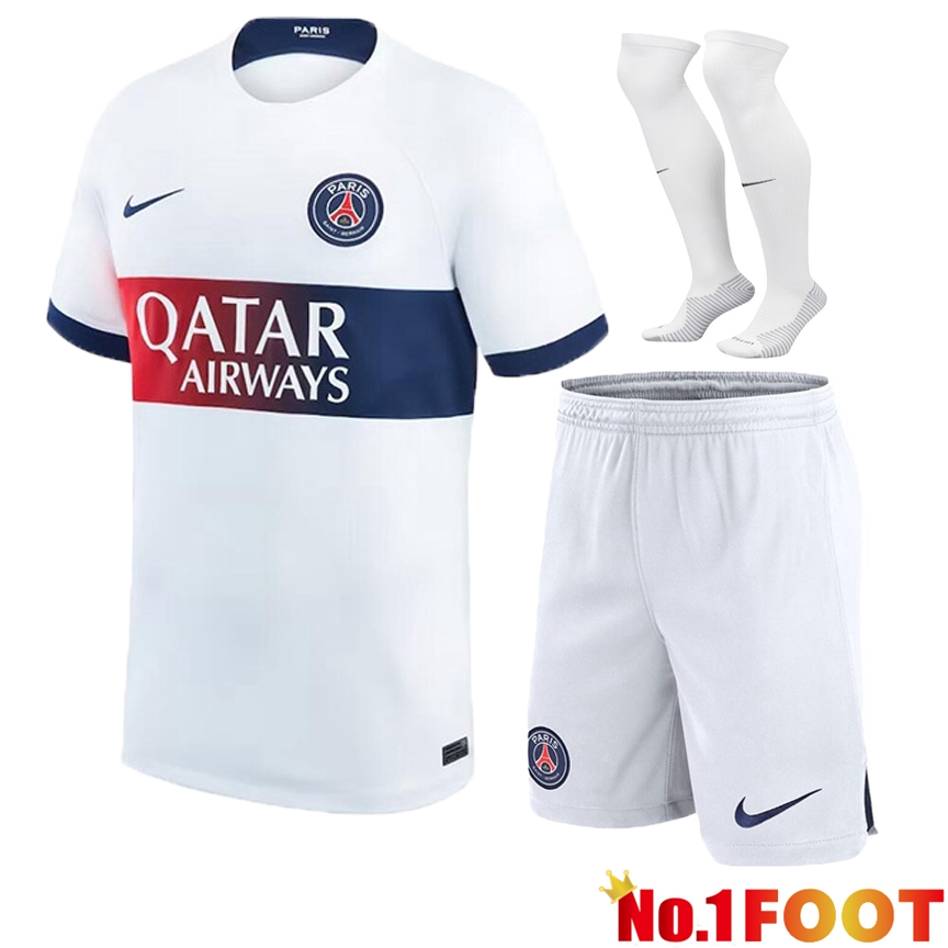 Paris PSG Soccer Jersey Away (Shorts + Sock) 2023/2024