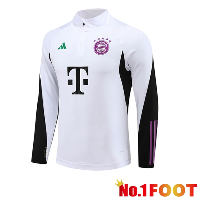 Bayern Munich Training Sweatshirt White 2023/2024