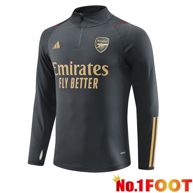 Arsenal Training Sweatshirt Grey 2023/2024