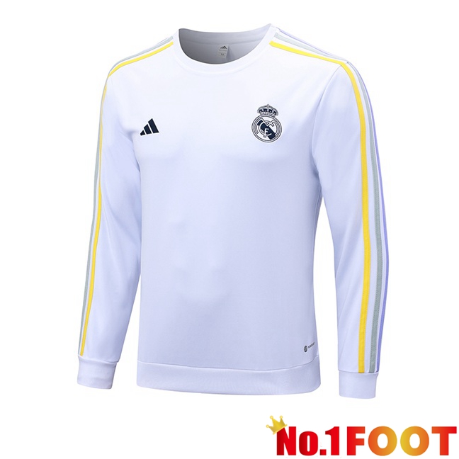 Real Madrid Training Sweatshirt White 2023/2024