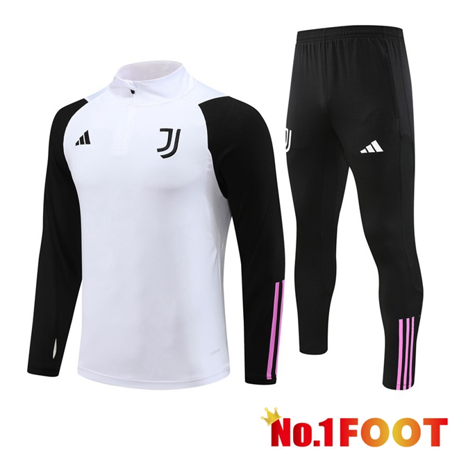 Juventus Training Tracksuit Suit White 2023/2024