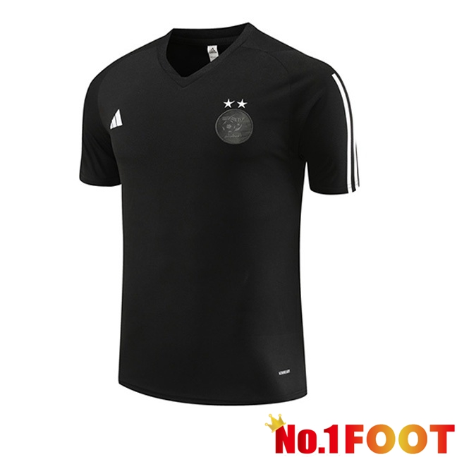 Algerie Training T Shirt Black 2023/2024