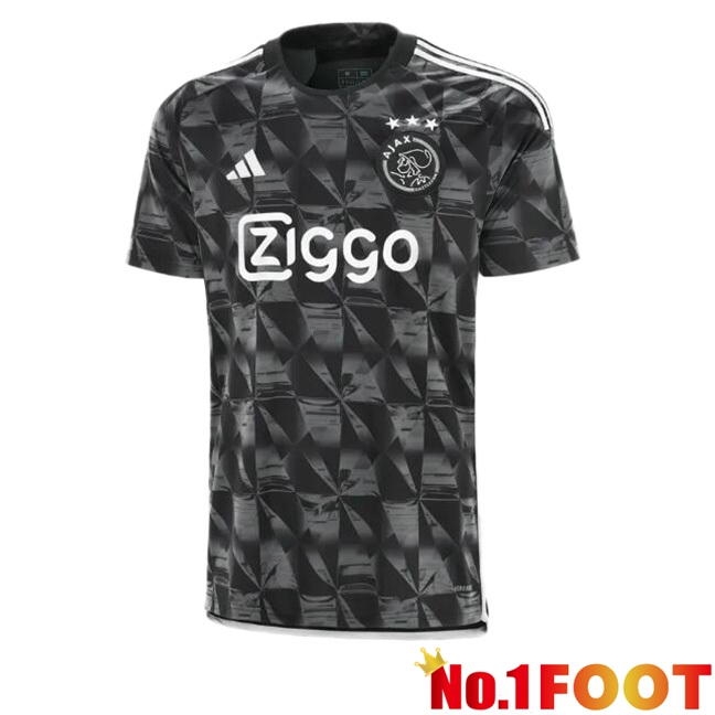 AFC Ajax Third Football Jersey Black 2023/2024