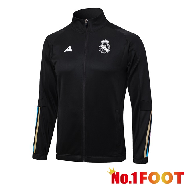 Real Madrid Training Jacket Black 2023/2024