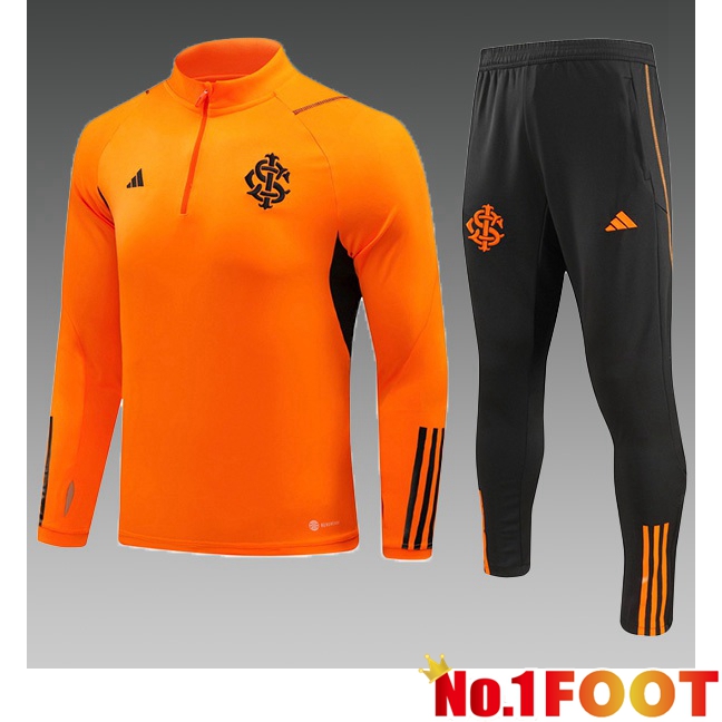 SC Internacional Kids Training Tracksuit Suit Orange 2023/2024