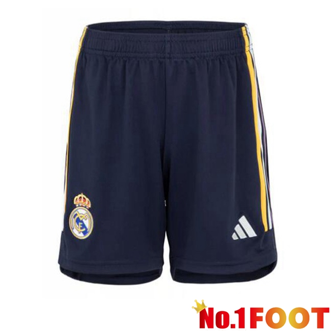 Real Madrid Soccer Shorts Away Blue Royal 2023/2024