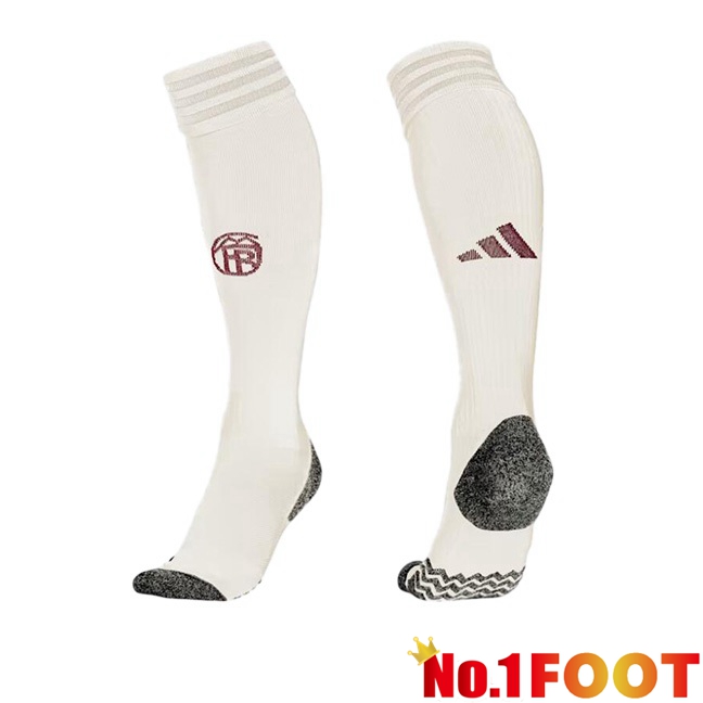 Bayern Munich Soccer Socks Third Yellow 2023/2024