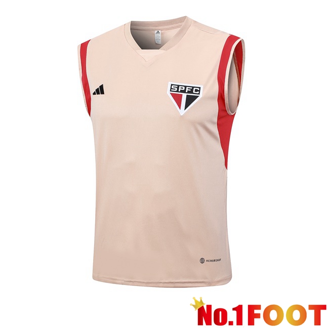 Sao Paulo FC Soccer Vest Rose 2023/2024