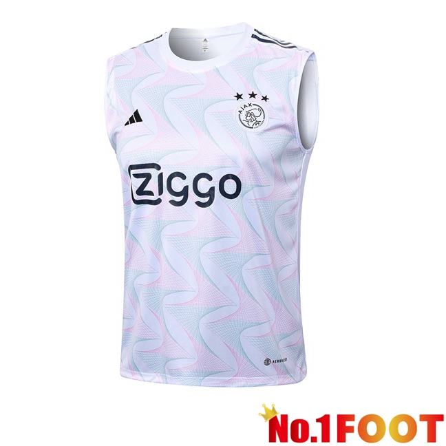 AFC Ajax Soccer Vest White 2023/2024