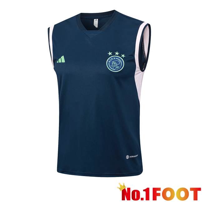 AFC Ajax Soccer Vest Blue Royal 2023/2024