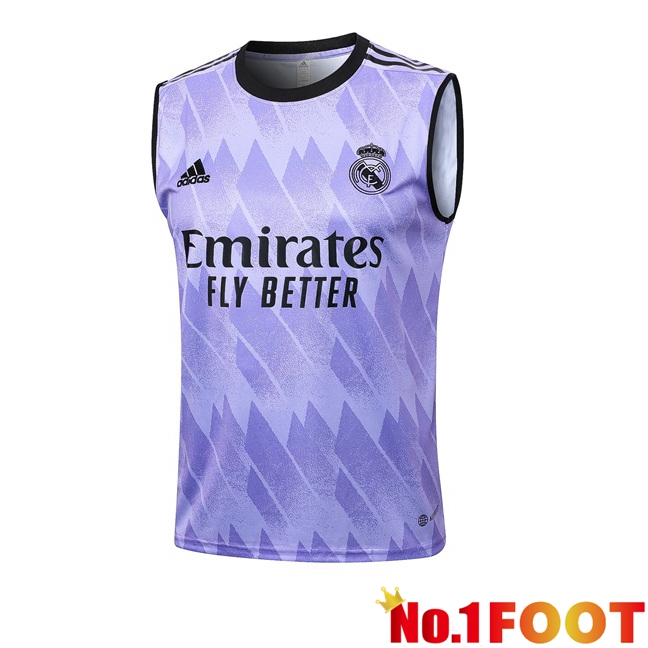 Real Madrid Soccer Vest Purple 2023/2024