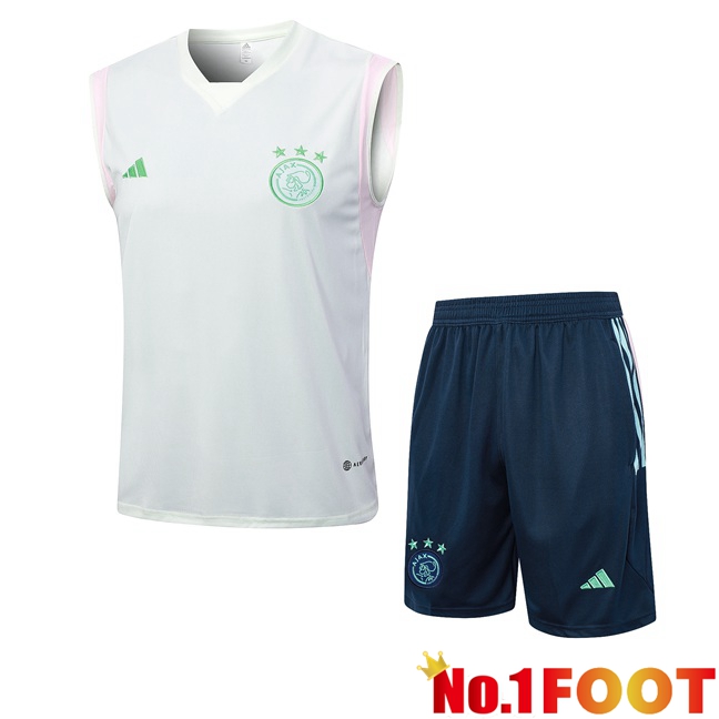 AFC Ajax Soccer Vest + Shorts Green 2023/2024