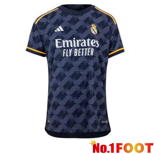 Real Madrid Away Football Jersey Blue Royal 2023/2024