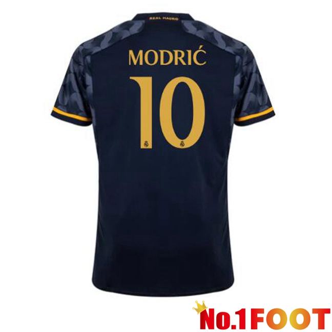 Real Madrid (Modrić 10) Away Football Jersey Blue Royal 2023/2024