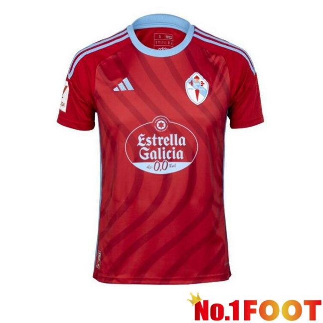 Celta Vigo Away Football Jersey Red 2023/2024