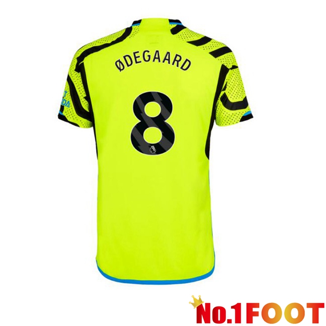 Arsenal (ØDEGAARD 8) Away Football Jersey Green 2023/2024