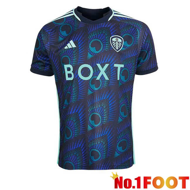 Leeds United Away Football Jersey Blue 2023/2024