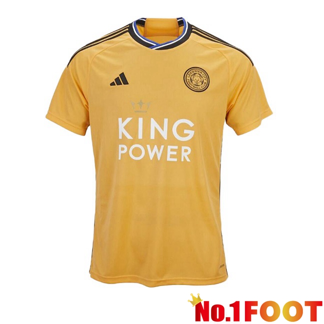 Leicester City Third Football Jersey Yellow 2023/2024