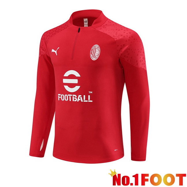 AC Milan Training Sweatshirt Red 2023/2024