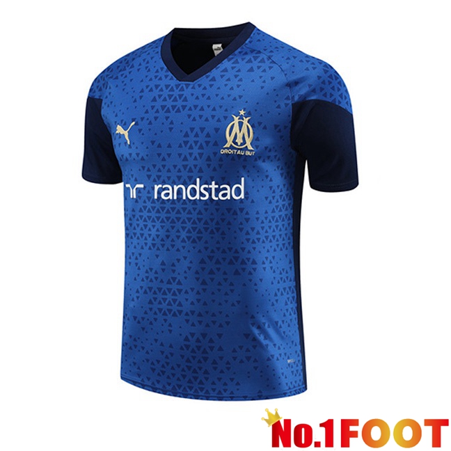 Marseille OM Training T Shirt Blue Royal 2023/2024