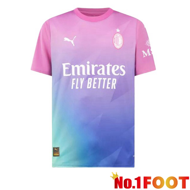 AC Milan Third Football Jersey Rose 2023/2024 - Click Image to Close