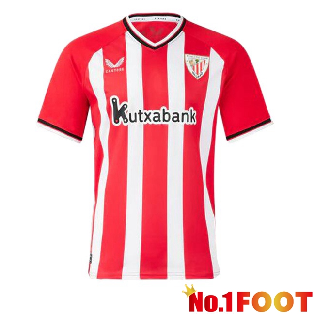 Athletic Bilbao Home Football Jersey Red 2023/2024